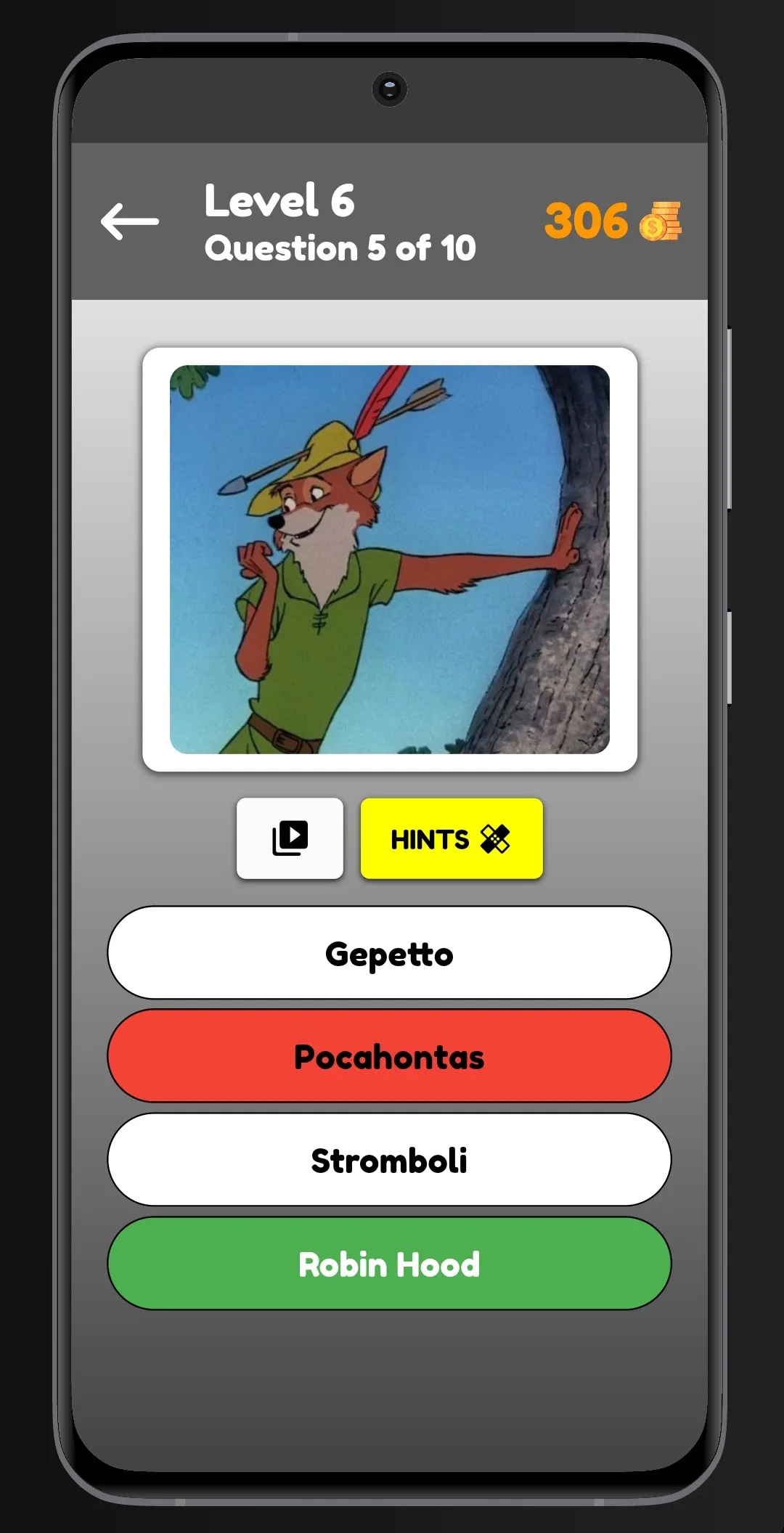 Guess Cartoon Character Quiz | Indus Appstore | Screenshot