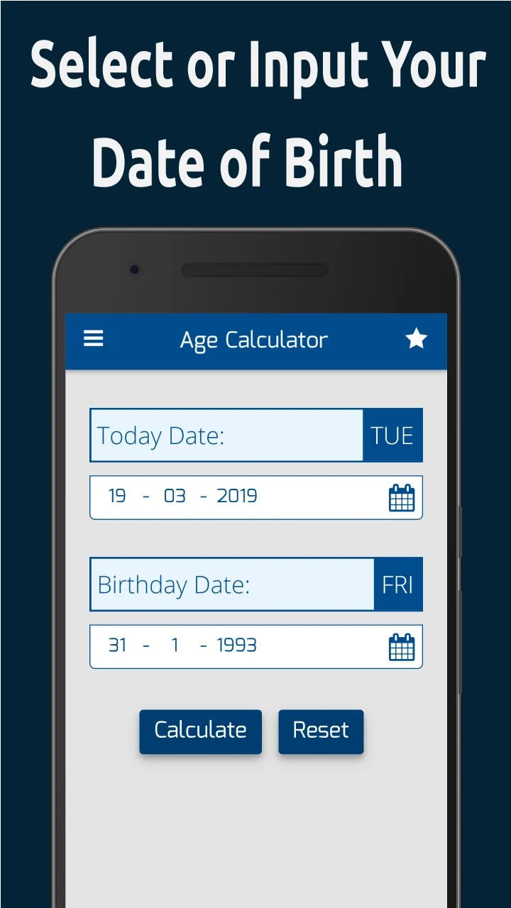 Age Calculator | Indus Appstore | Screenshot