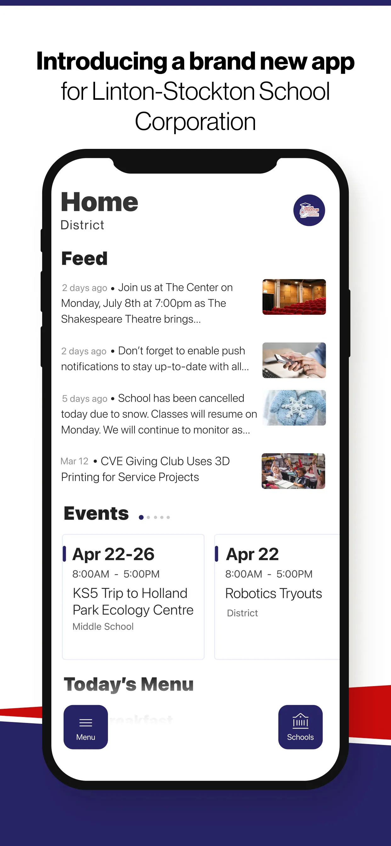 Linton-Stockton Schools | Indus Appstore | Screenshot