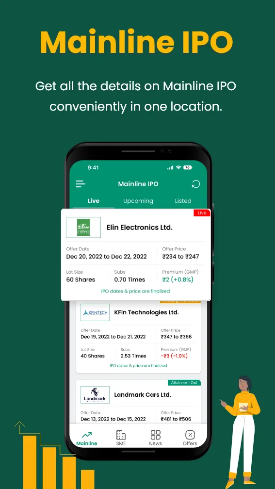 IPO Dekho | Indus Appstore | Screenshot