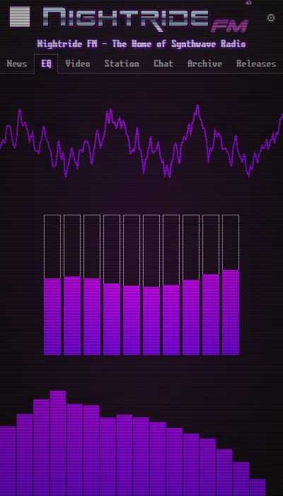 Nightride FM - Synthwave Radio | Indus Appstore | Screenshot