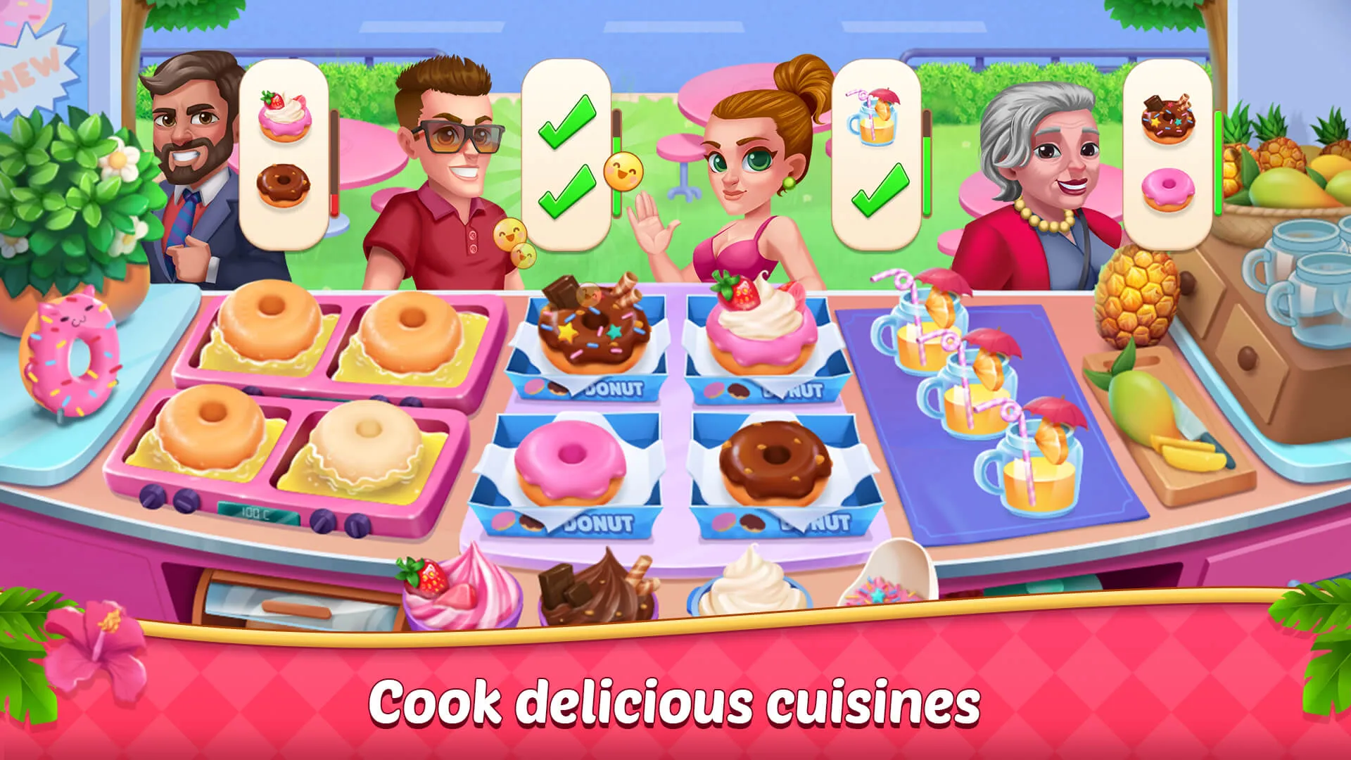 Kitchen Crush : Cooking Games | Indus Appstore | Screenshot