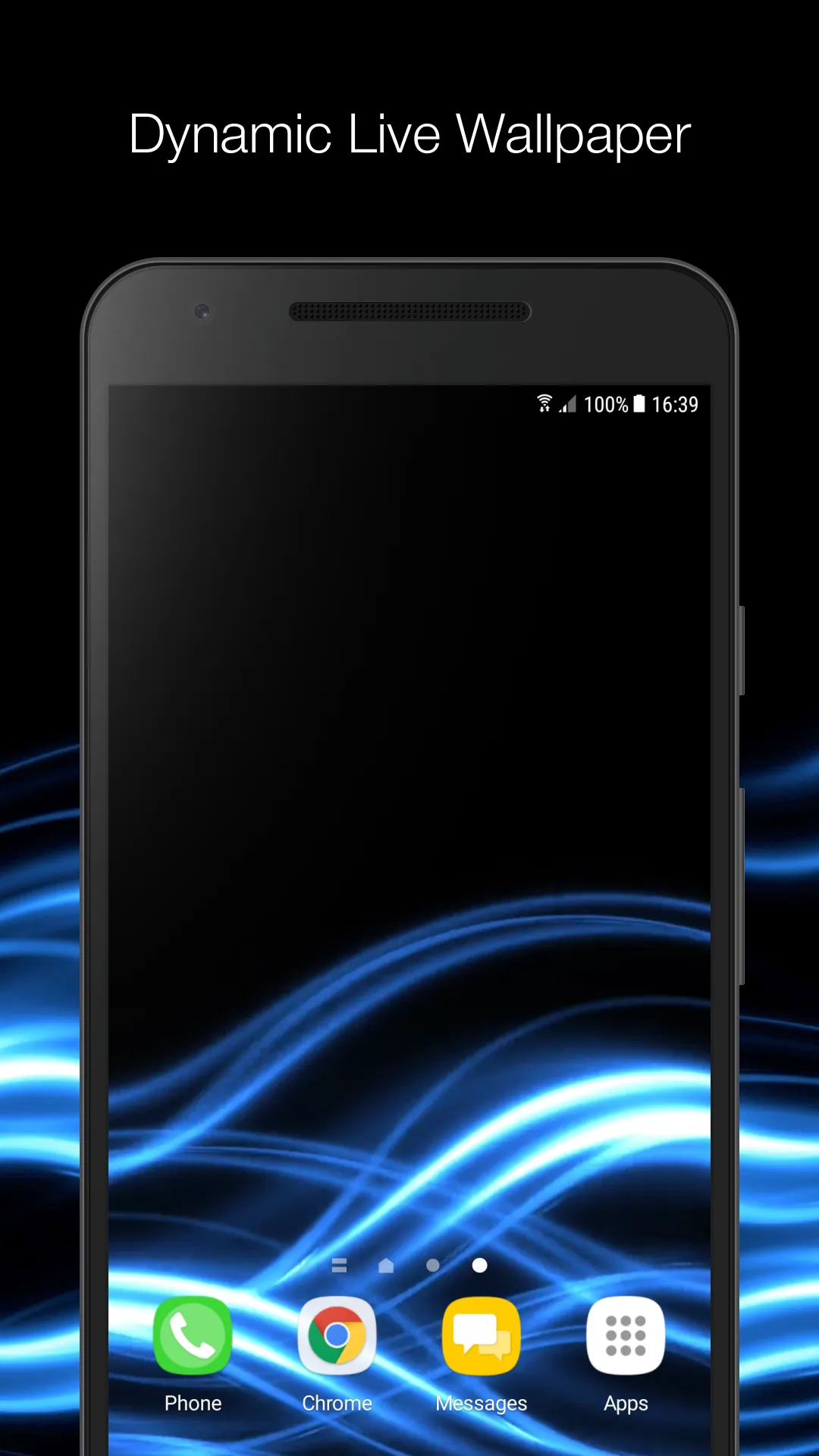 Amoled Dark Live Wallpaper | Indus Appstore | Screenshot