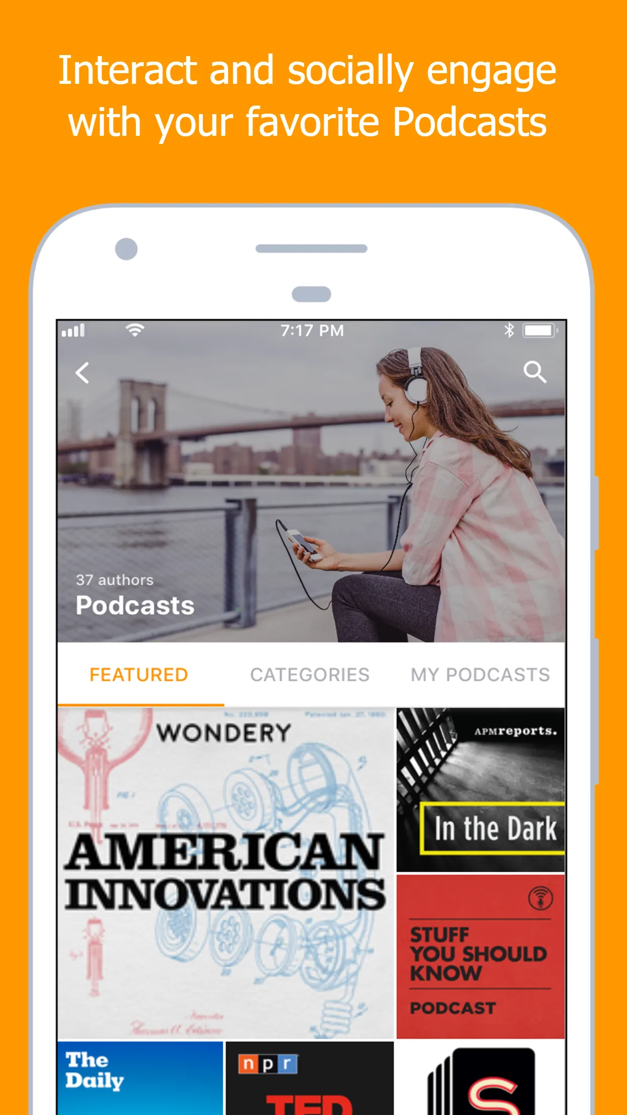 Podcast Player & Podcast App - | Indus Appstore | Screenshot