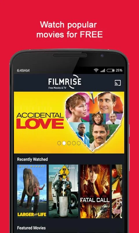 FilmRise - Movies and TV Shows | Indus Appstore | Screenshot