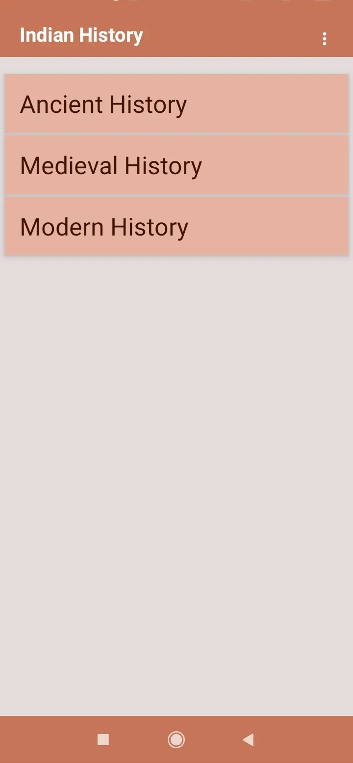 Indian History in English | Indus Appstore | Screenshot