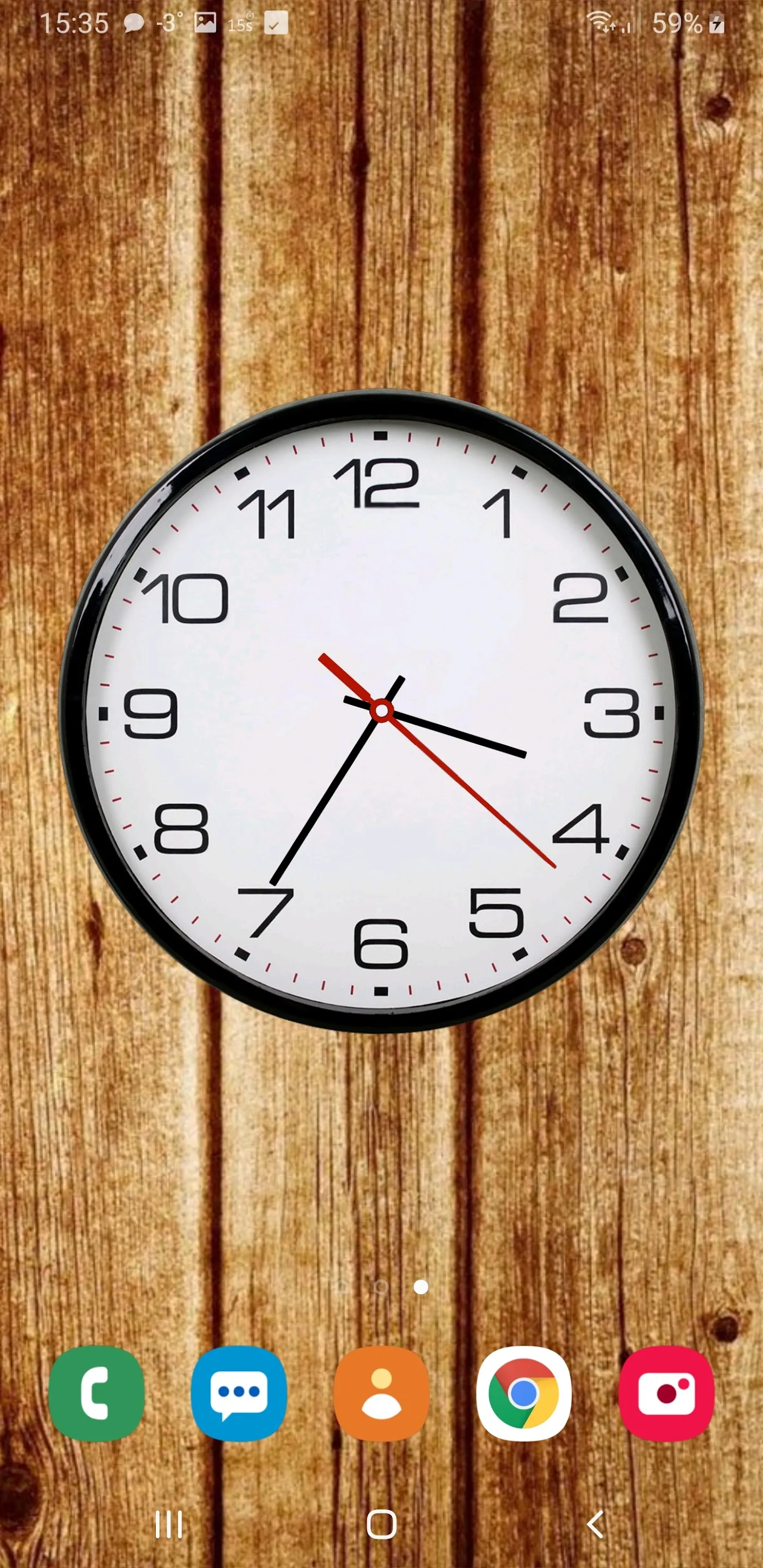 Battery Saving Analog Clocks | Indus Appstore | Screenshot