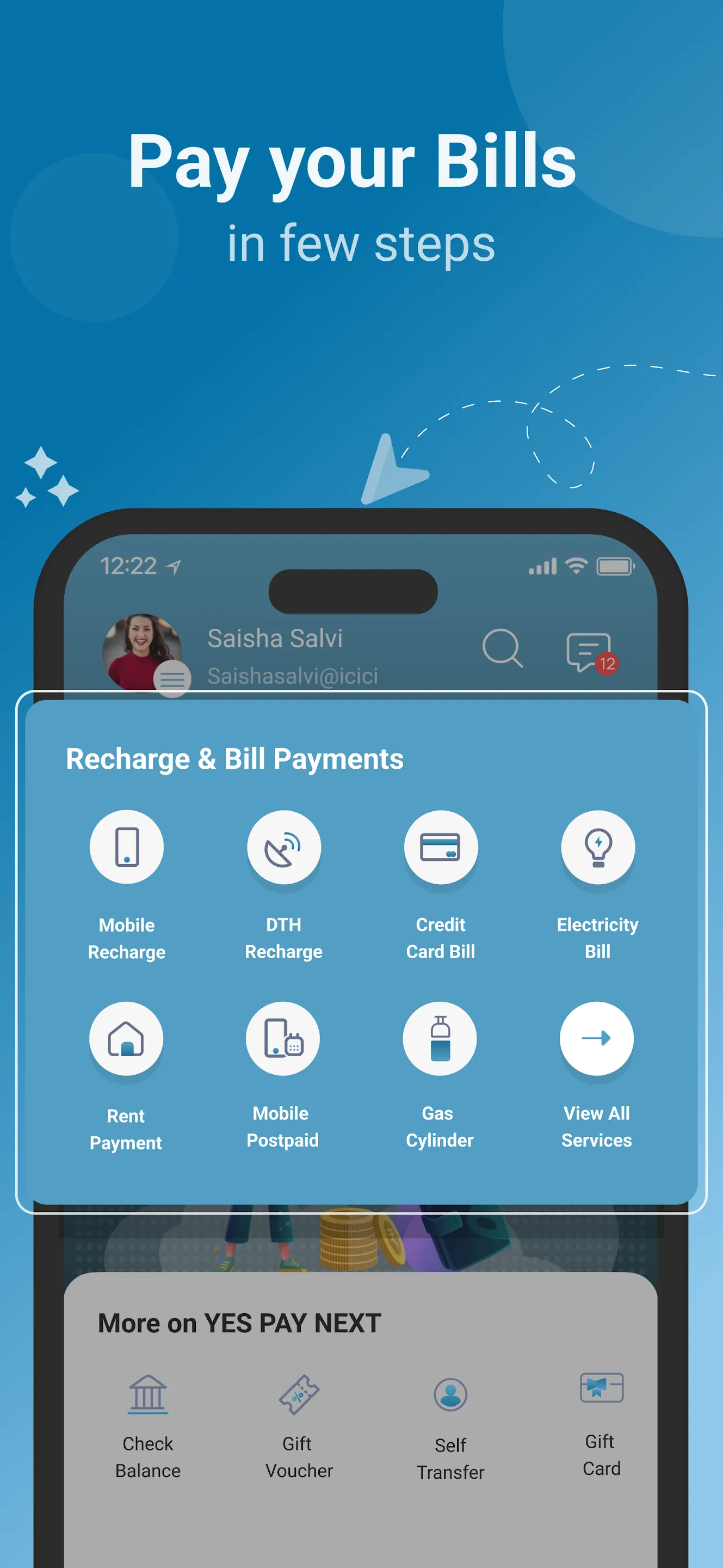 YES PAY Next | Indus Appstore | Screenshot