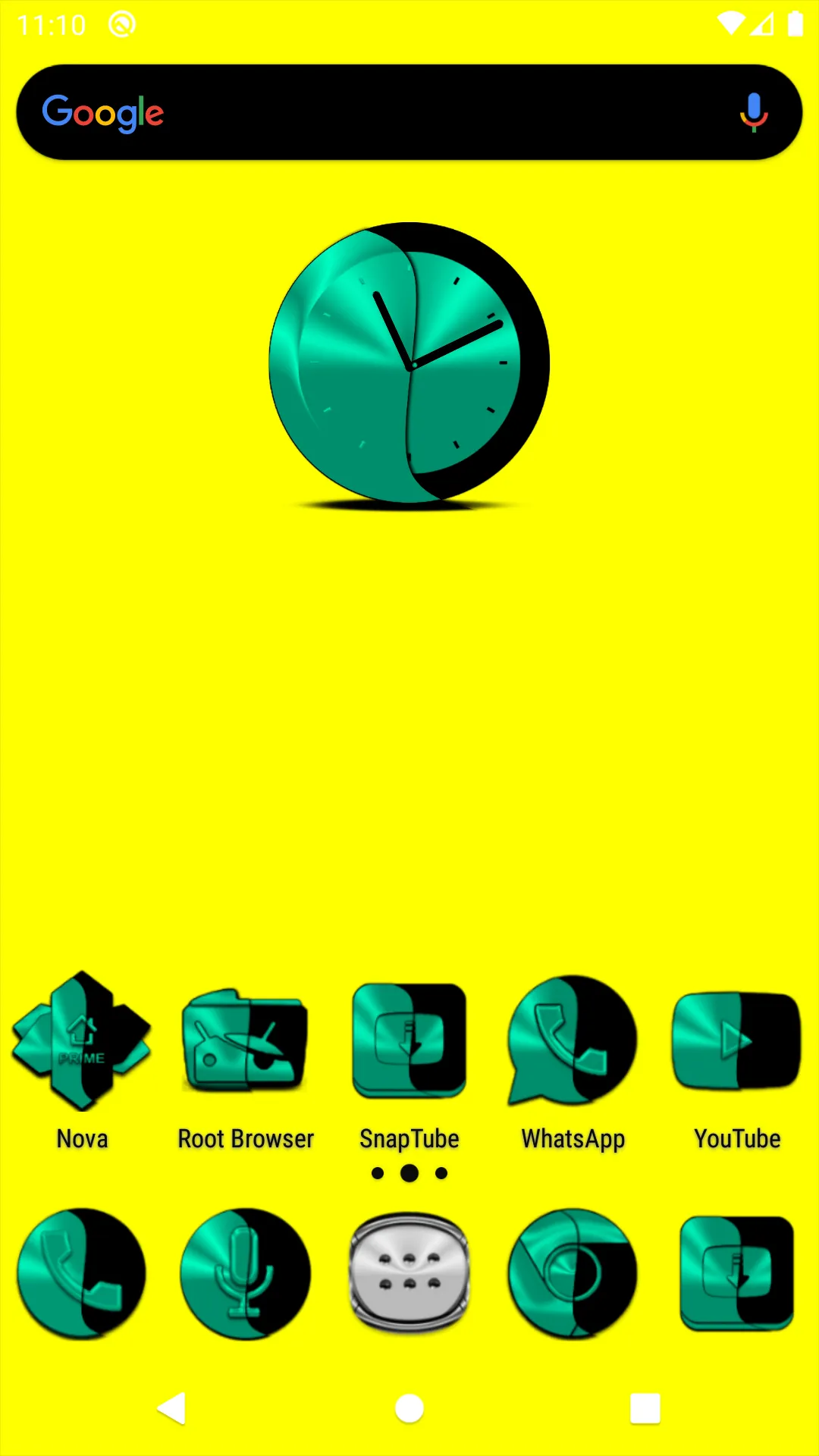 Wicked Teal Icon Pack | Indus Appstore | Screenshot