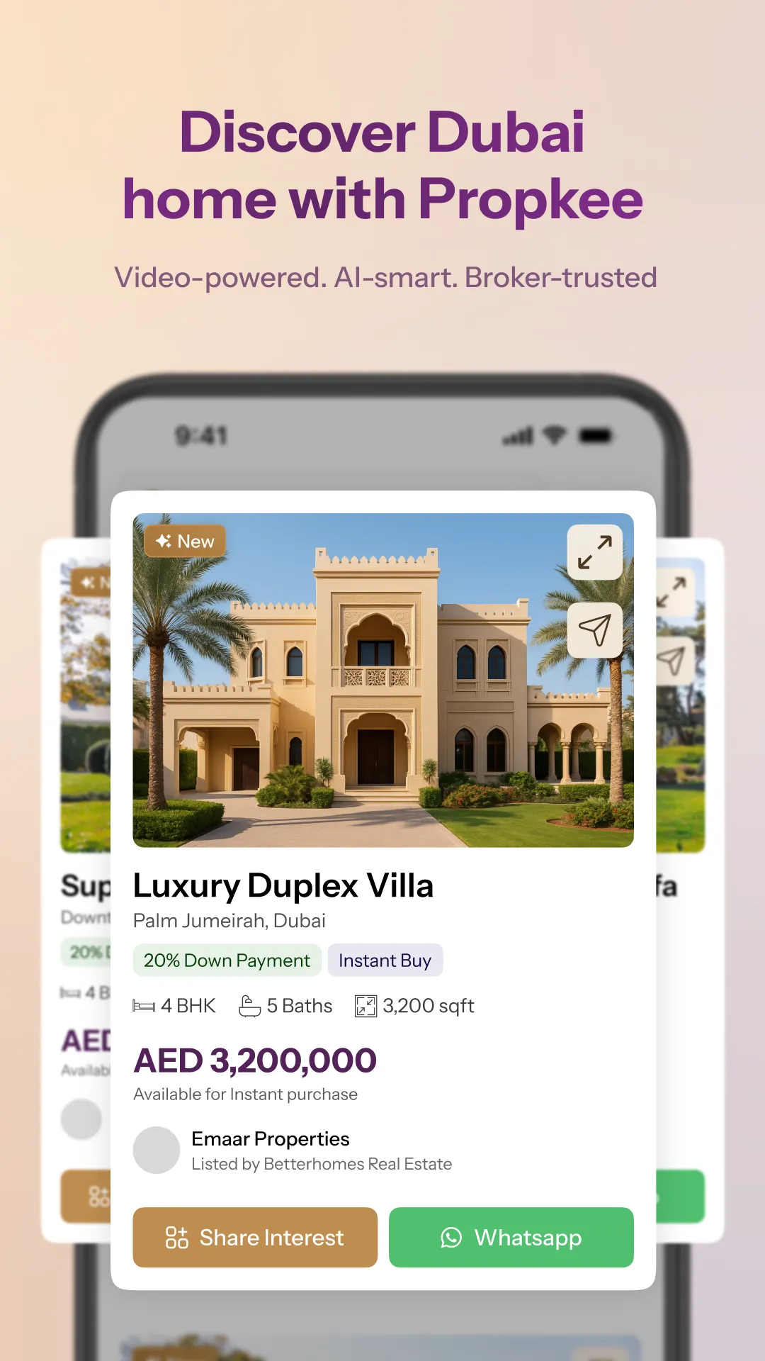 Propkee-Dubai Real Estate App | Indus Appstore | Screenshot