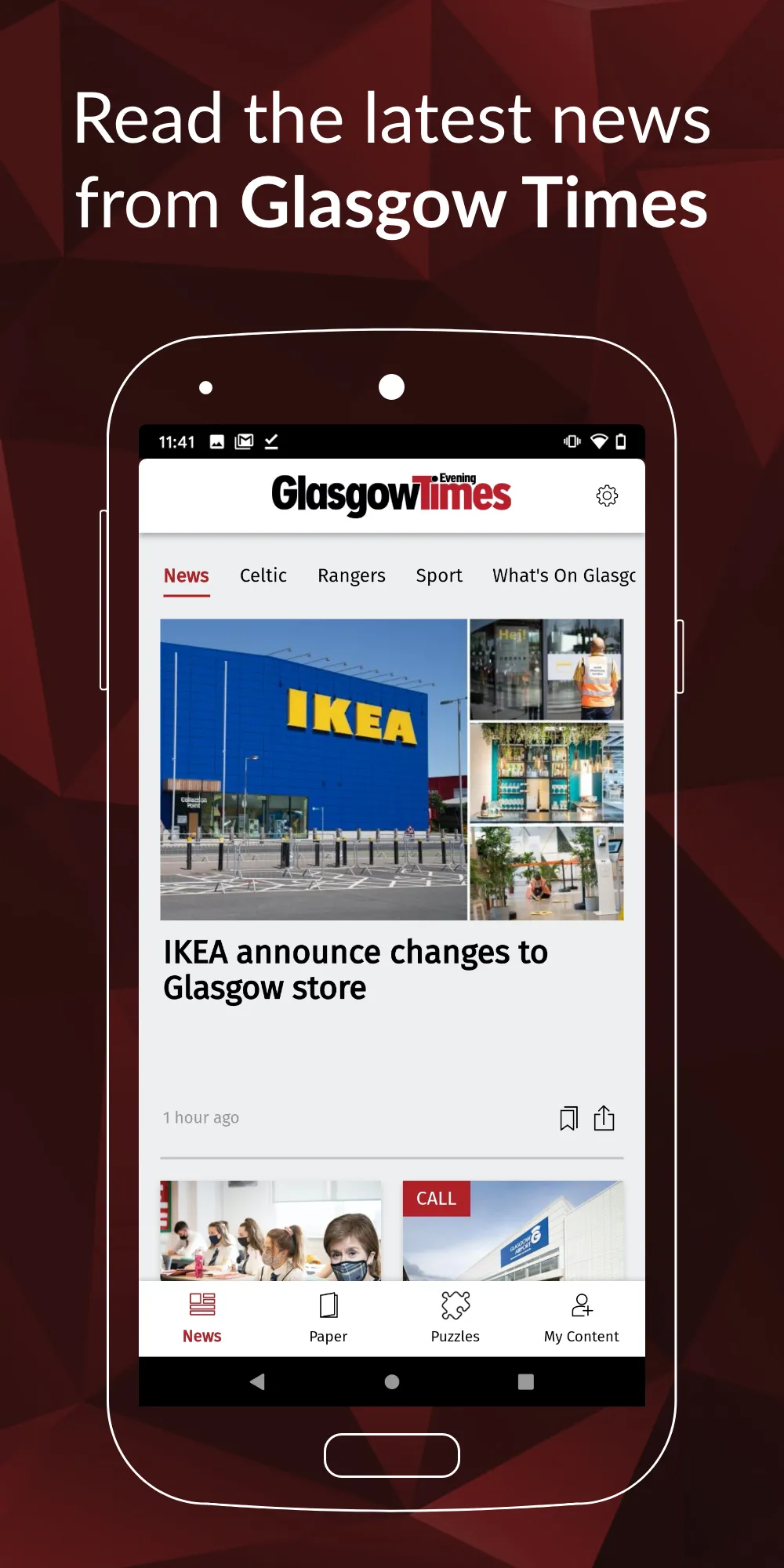 Glasgow Times | Indus Appstore | Screenshot