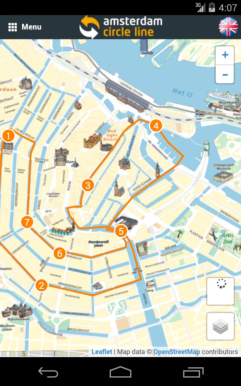 Amsterdam Circle Line | Indus Appstore | Screenshot