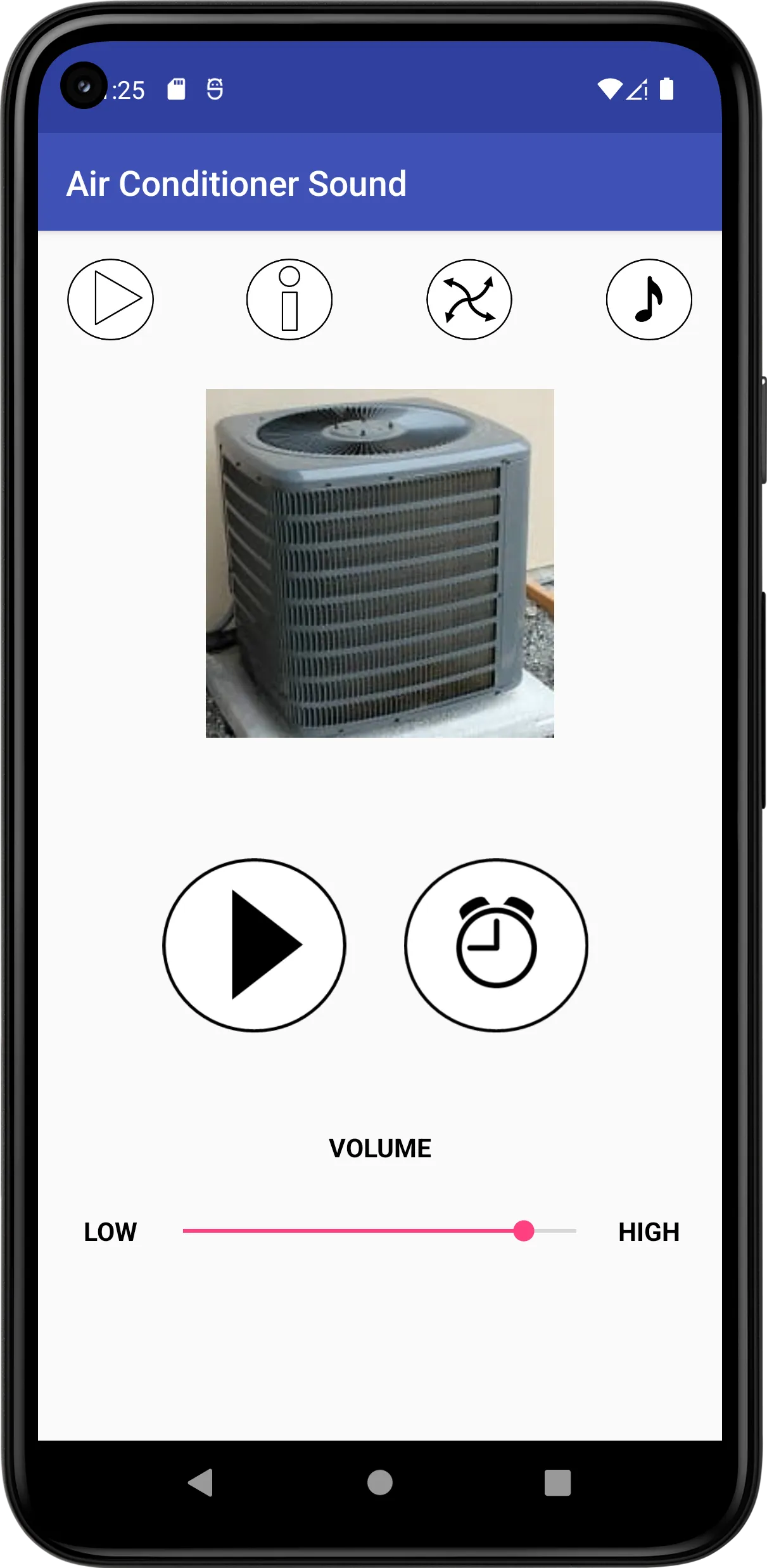 Air Conditioner Sound | Indus Appstore | Screenshot