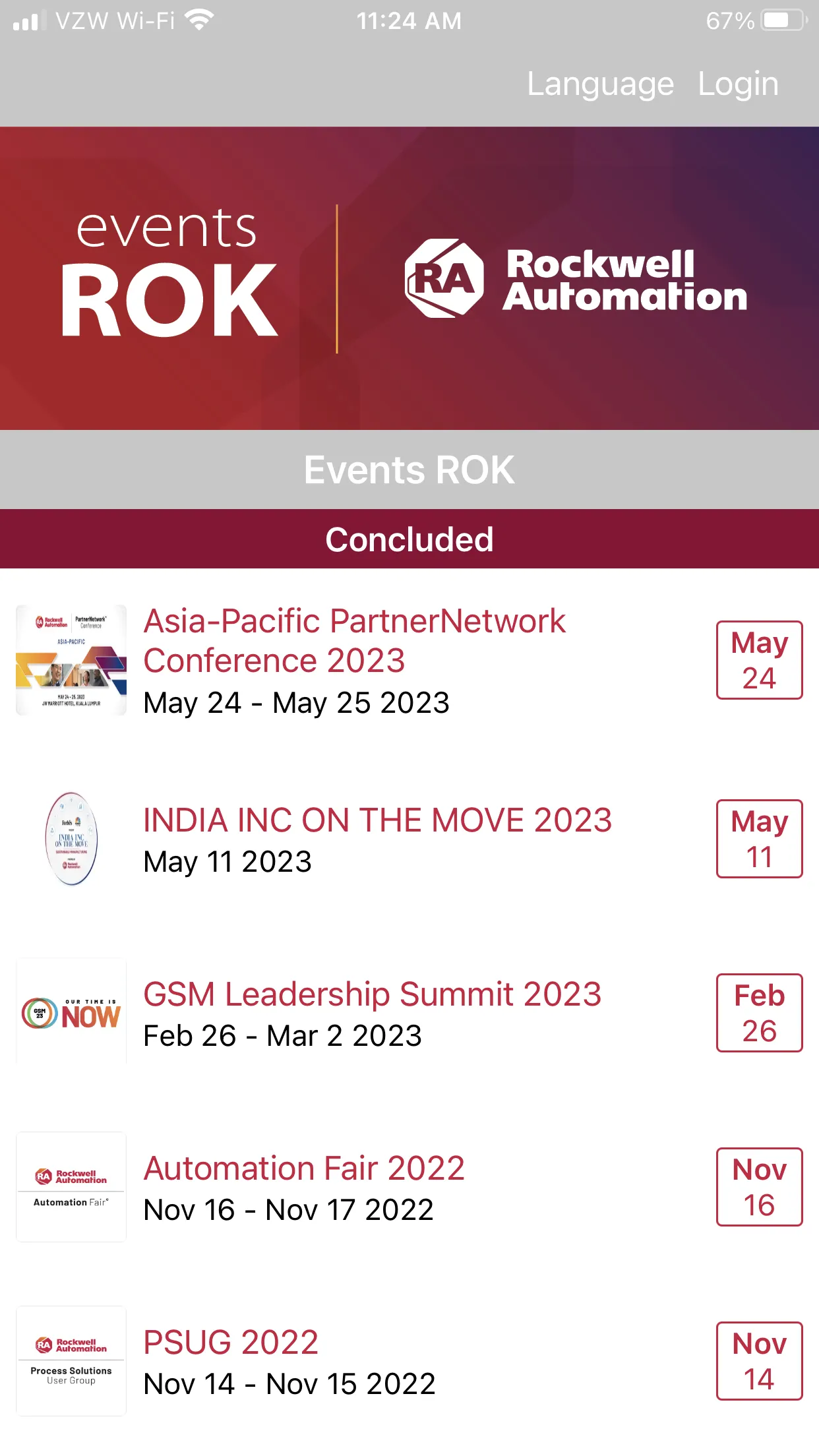 Events ROK | Indus Appstore | Screenshot