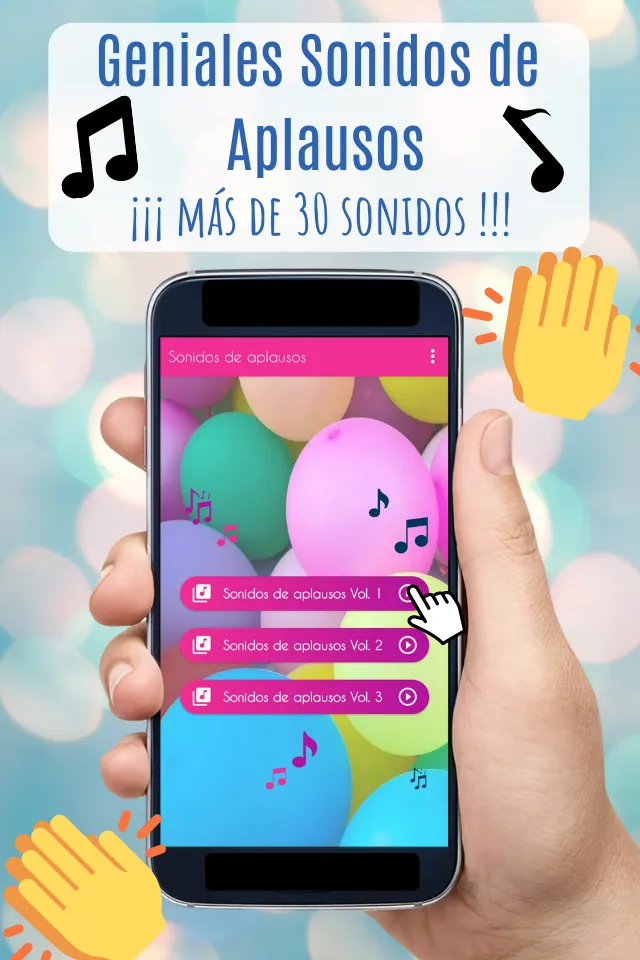 Sonidos de Aplausos. Manos. | Indus Appstore | Screenshot