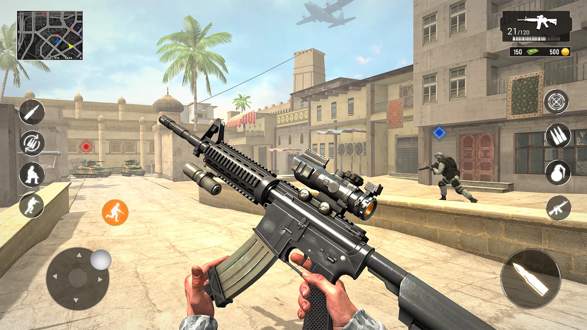 Gun Games 3D : Shooting Games | Indus Appstore | Screenshot