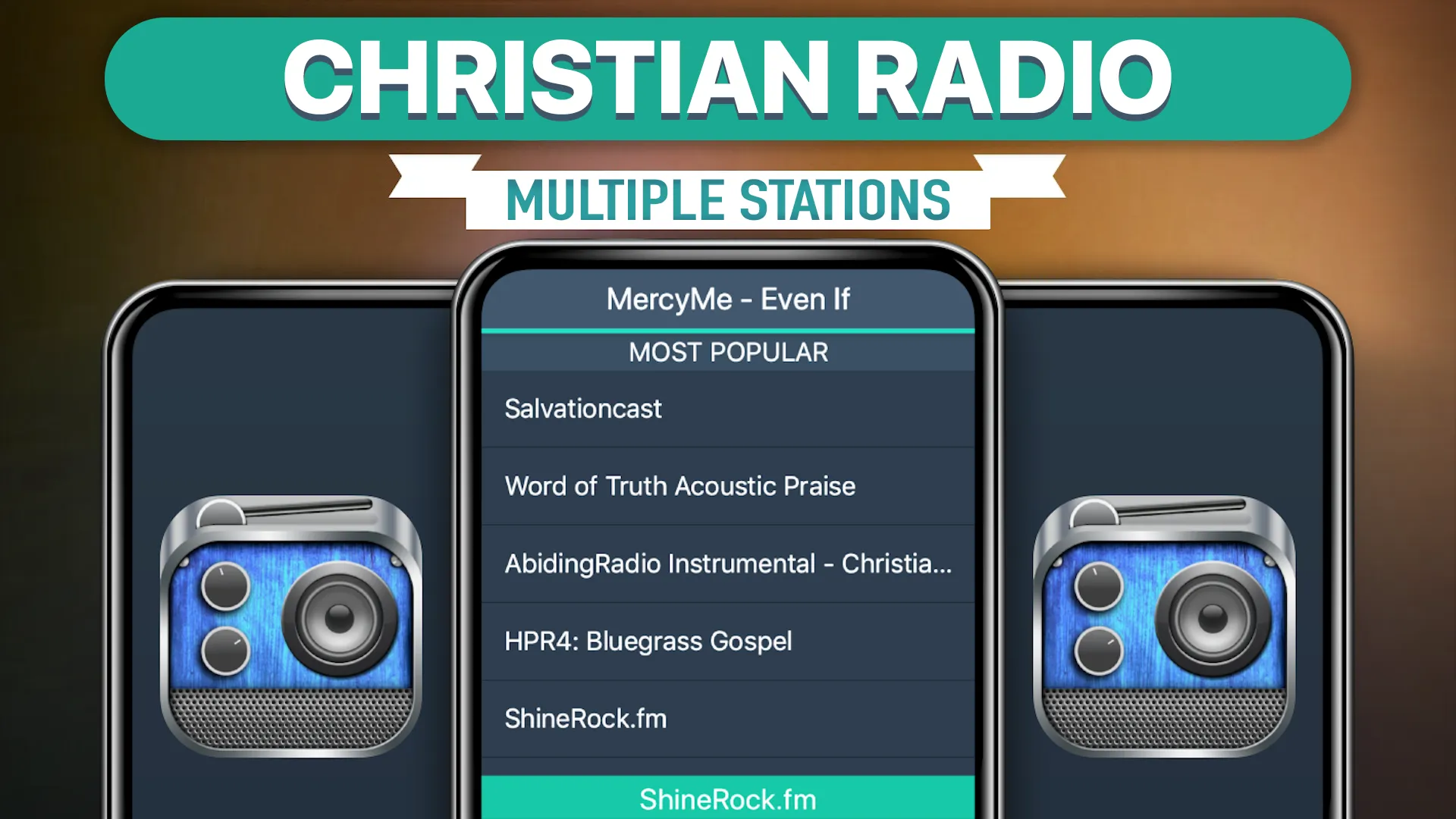 Christian Radio Favorites | Indus Appstore | Screenshot