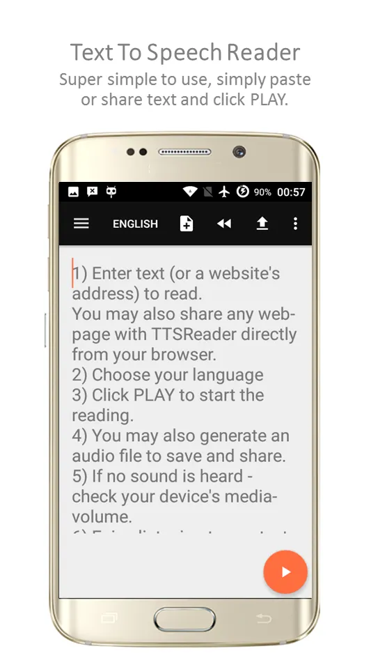 TTSReader Pro - Text To Speech | Indus Appstore | Screenshot