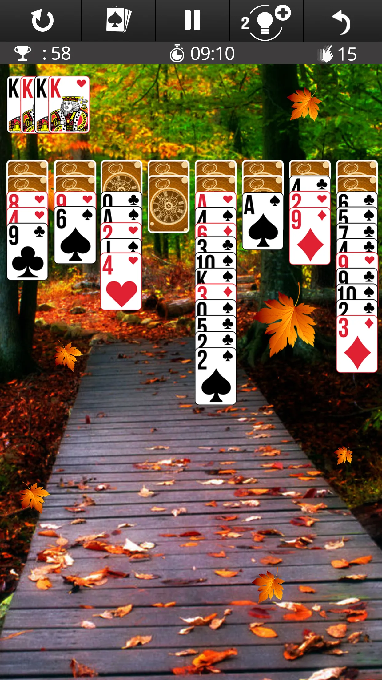 Solitaire : zen earth edition | Indus Appstore | Screenshot