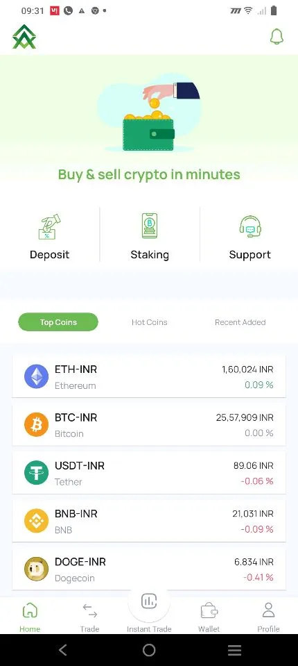 Arthbit - Buy Crypto & Trading | Indus Appstore | Screenshot