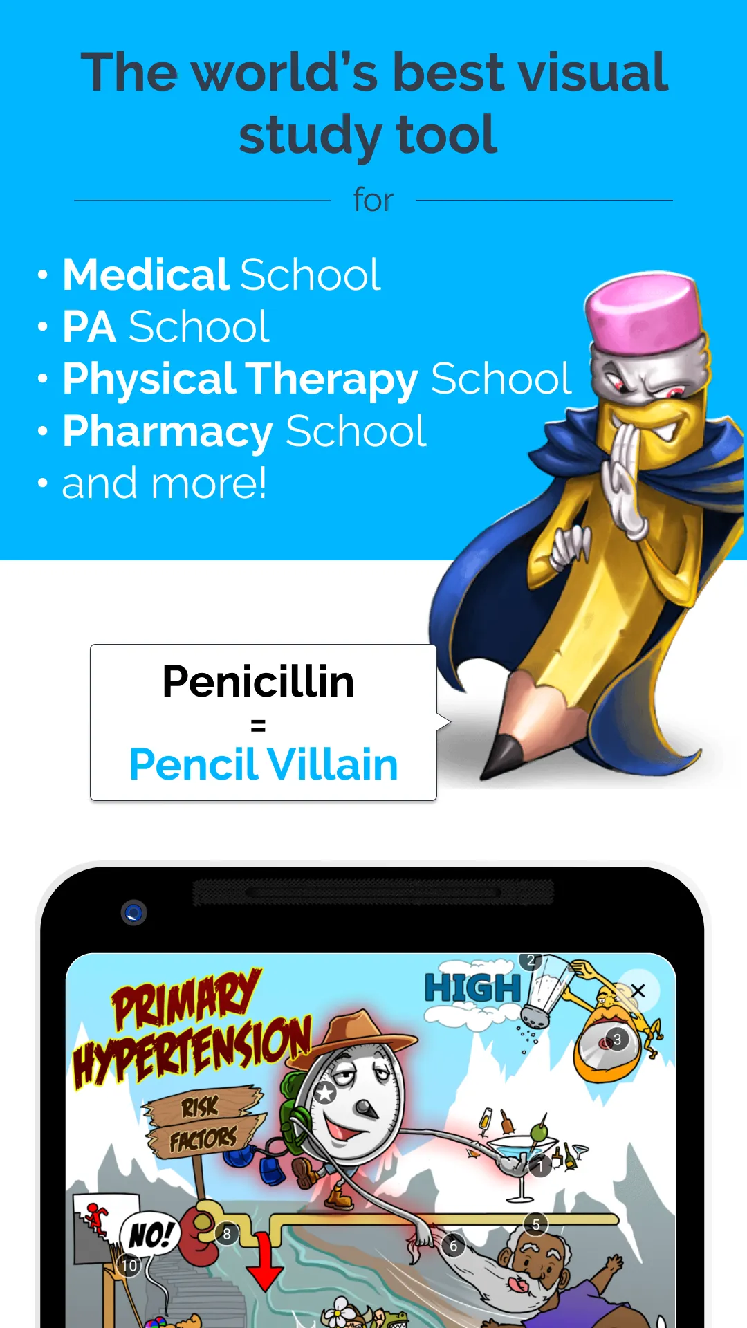 Picmonic Medical School Study | Indus Appstore | Screenshot