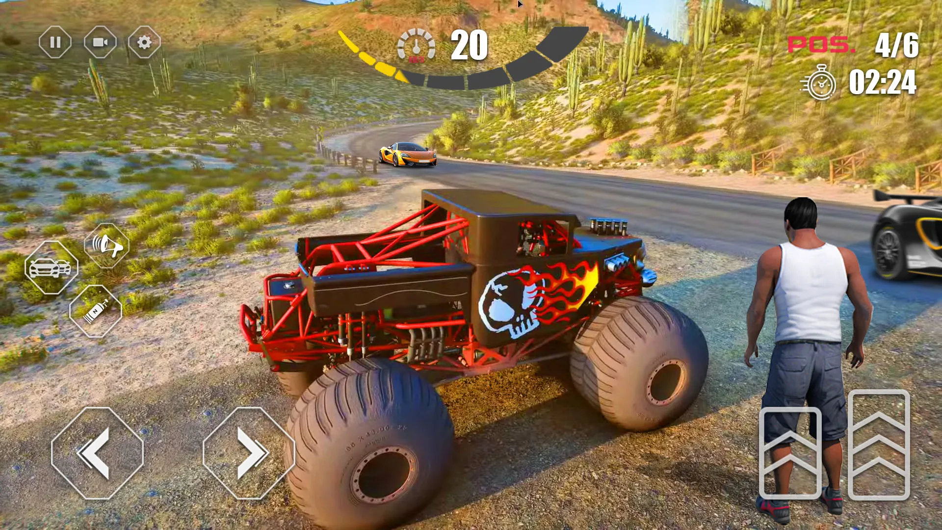 Monster Truck Games Car Racing | Indus Appstore | Screenshot