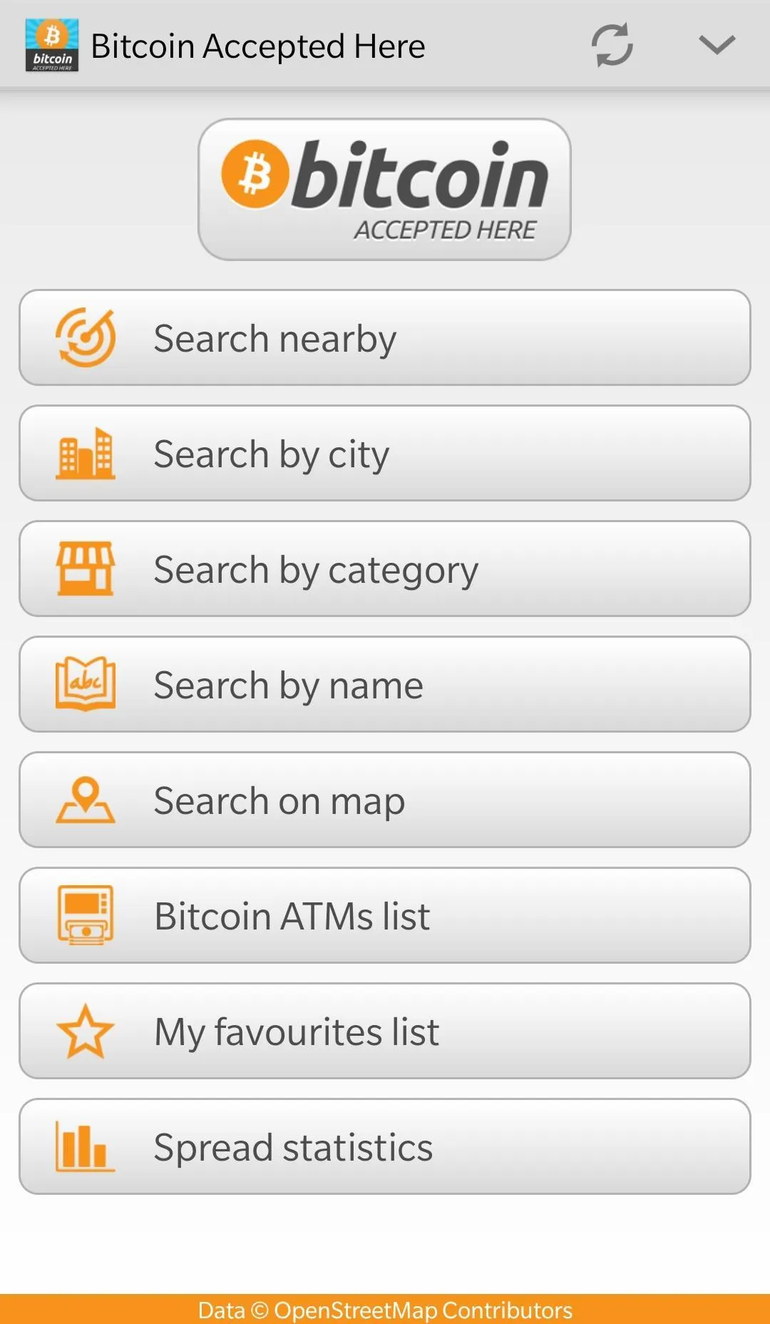 Bitcoin Map | Indus Appstore | Screenshot