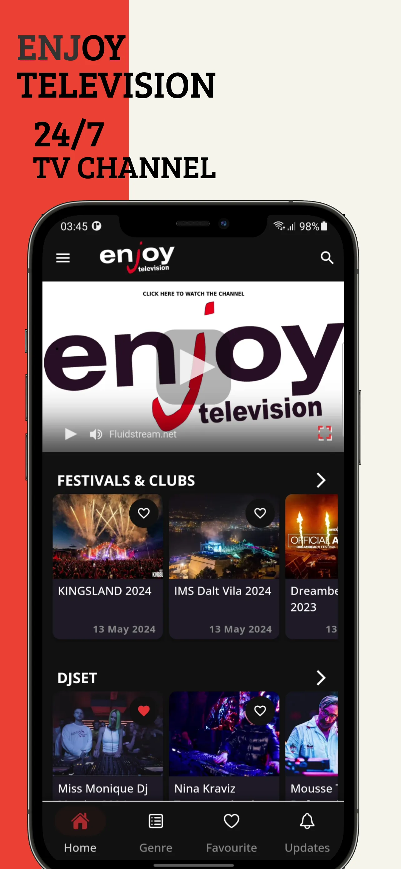 Enjoy Television | Indus Appstore | Screenshot