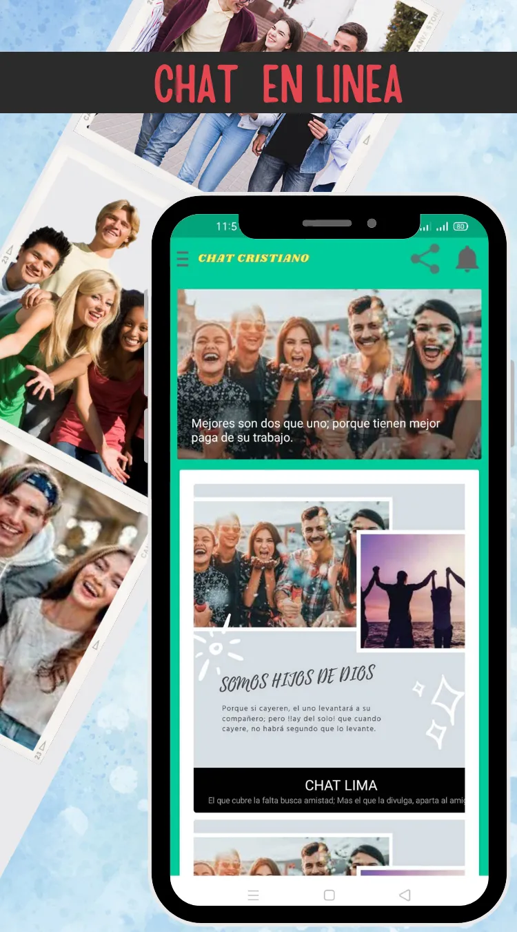 Chat Cristiano Solteros | Indus Appstore | Screenshot