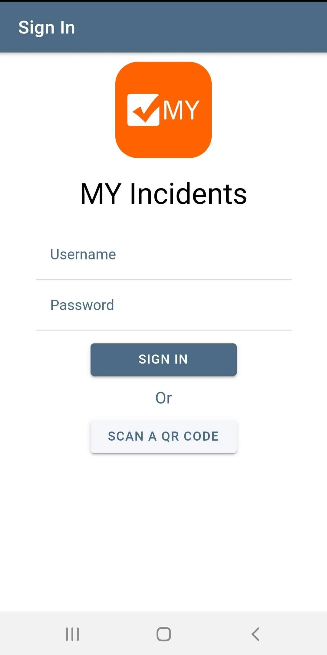 MY Incidents | Indus Appstore | Screenshot