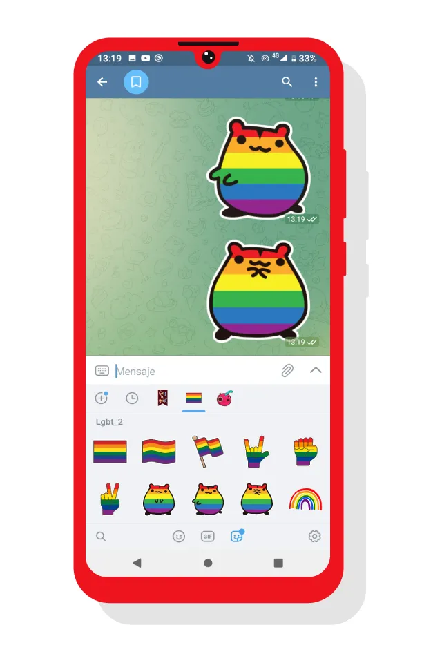 LGBT Stickers | Indus Appstore | Screenshot