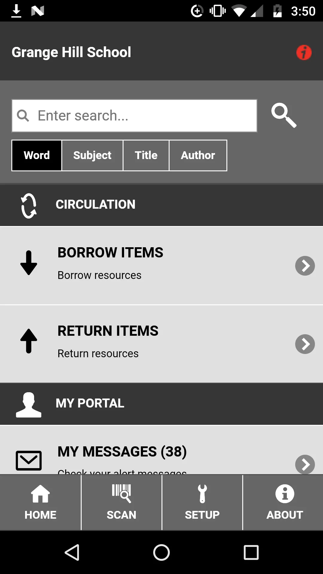 Library Link | Indus Appstore | Screenshot