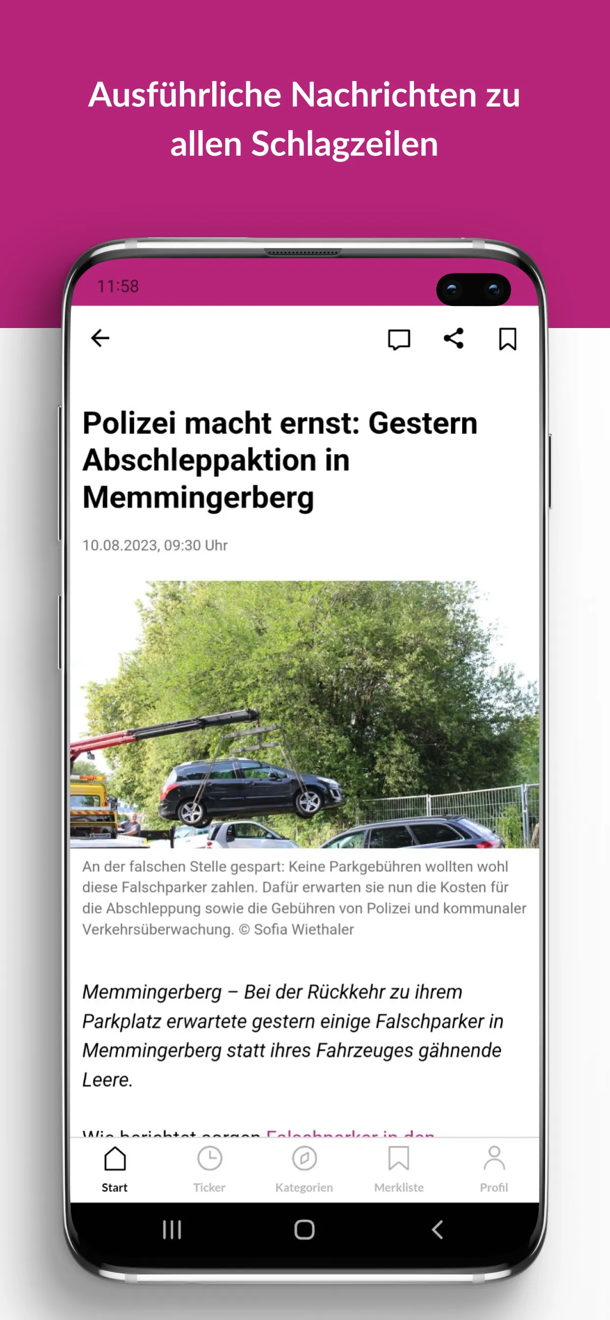 KURIER VERLAG | Indus Appstore | Screenshot