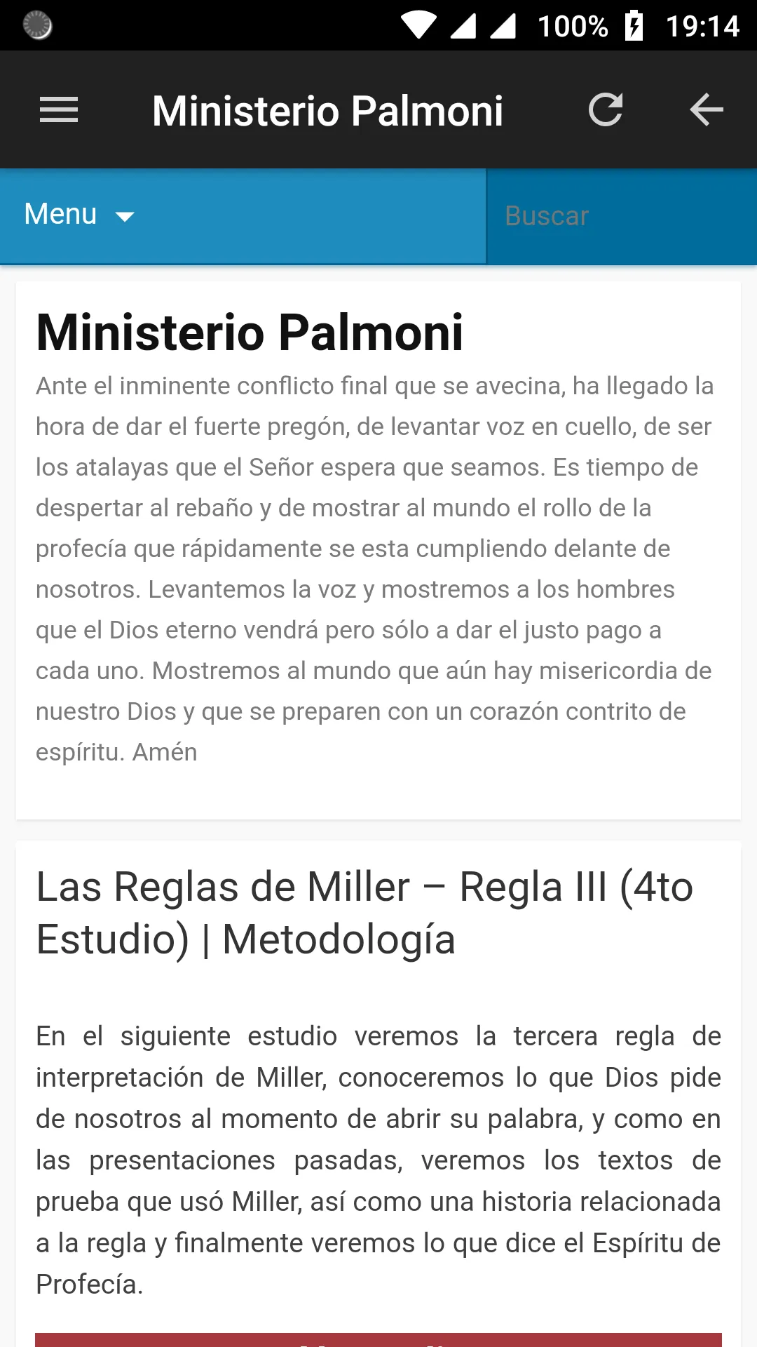 Palmoni Ministry | Indus Appstore | Screenshot