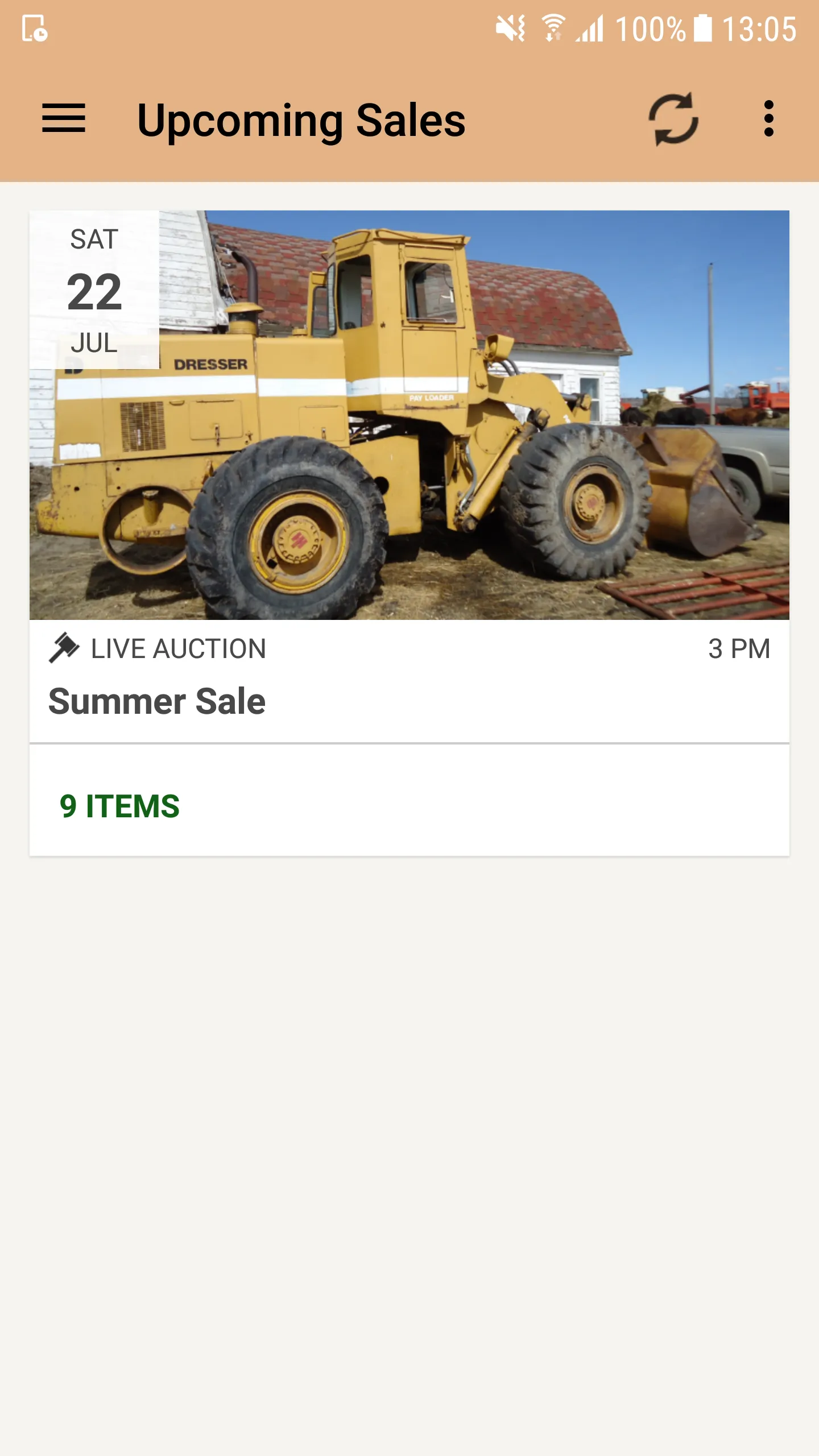 Hiatt Knudson Auctions | Indus Appstore | Screenshot