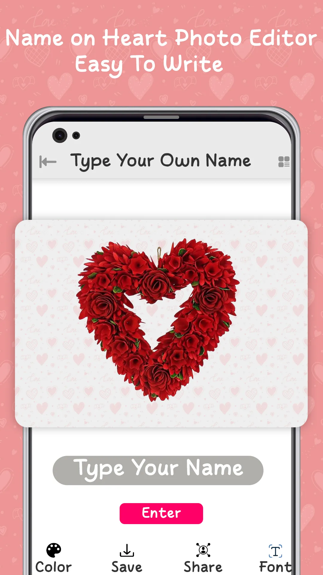 Love Name Art Letter DP Maker | Indus Appstore | Screenshot