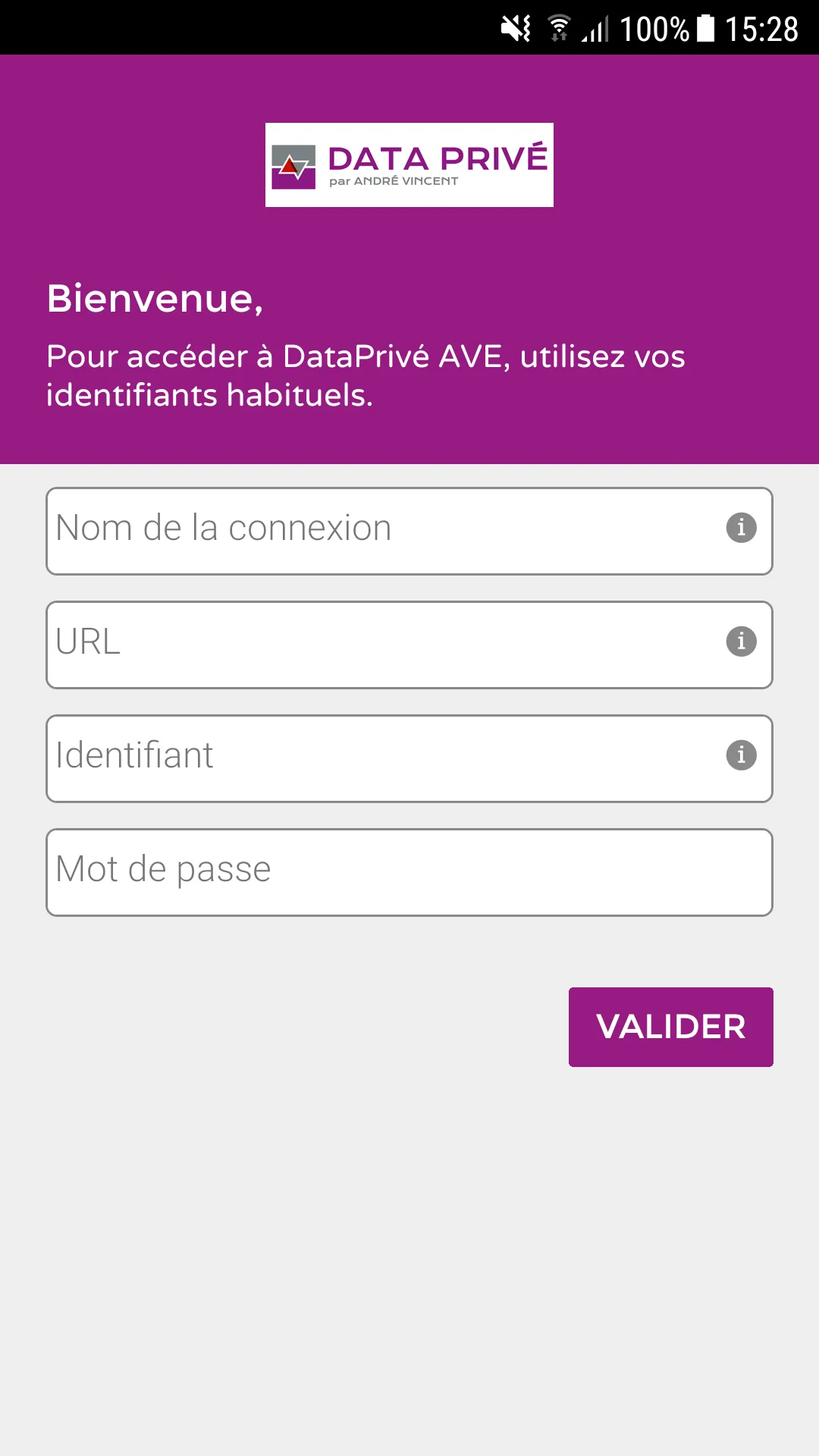 DataPrivé AVE | Indus Appstore | Screenshot