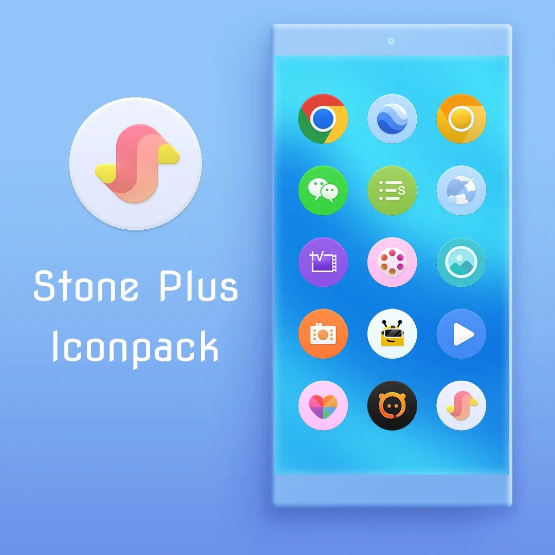 Stone Plus - Icon Pack | Indus Appstore | Screenshot