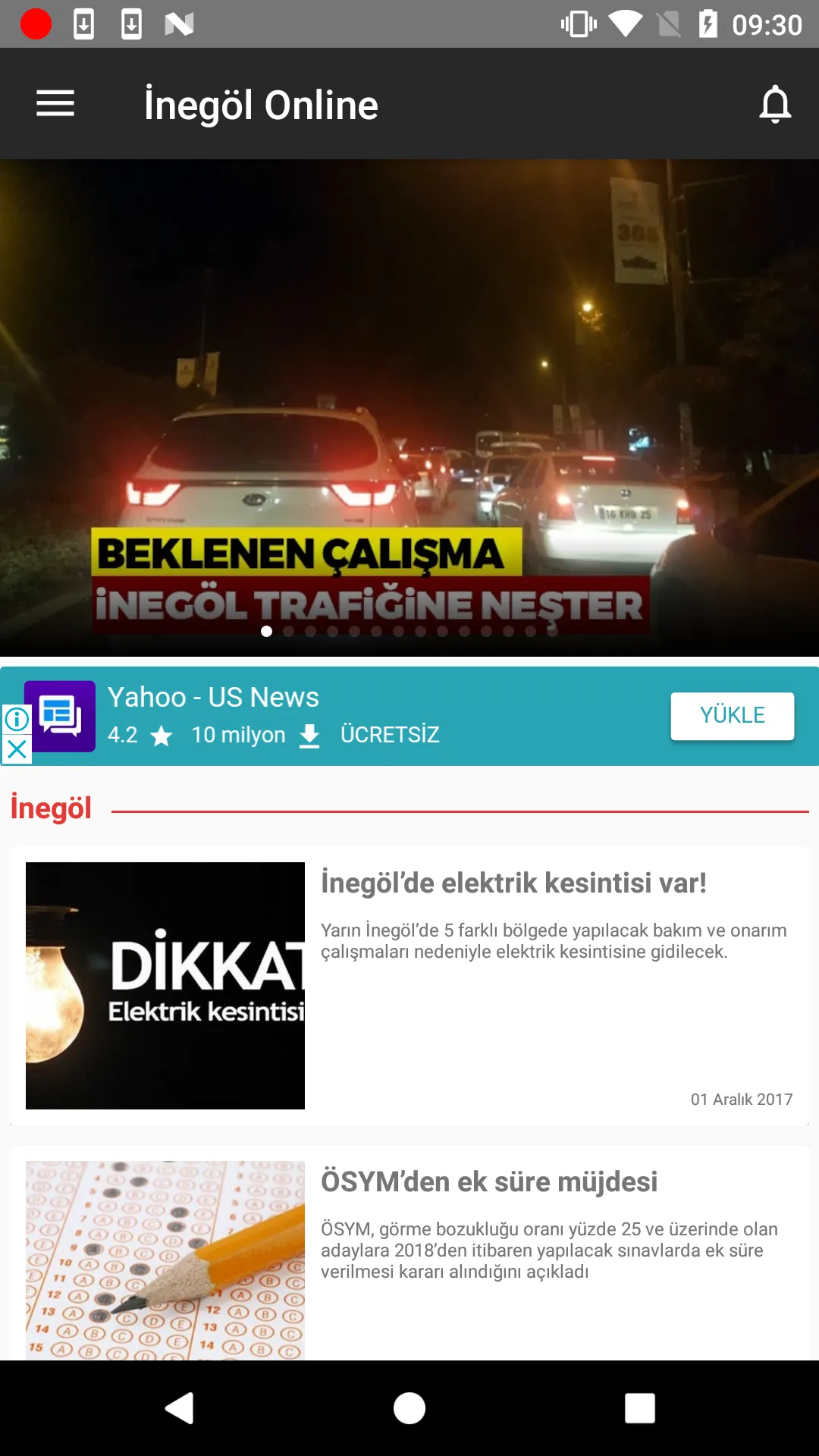 İnegöl Online | Indus Appstore | Screenshot