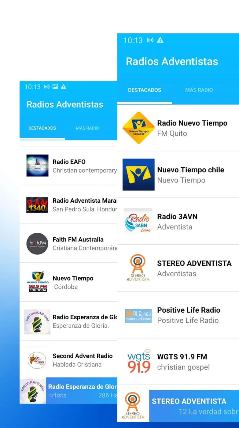 Radios Adventistas del Mundo | Indus Appstore | Screenshot