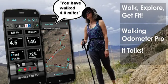 Walking Odometer Pro: GPS Fitn | Indus Appstore | Screenshot