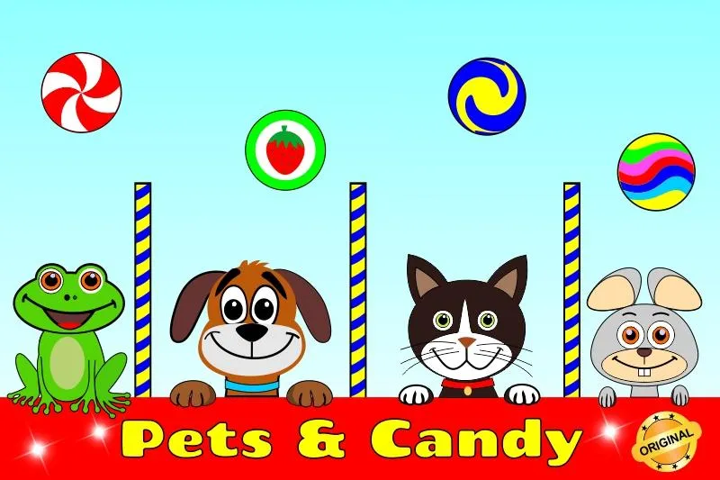 Pets & Candy. Cute animals | Indus Appstore | Screenshot