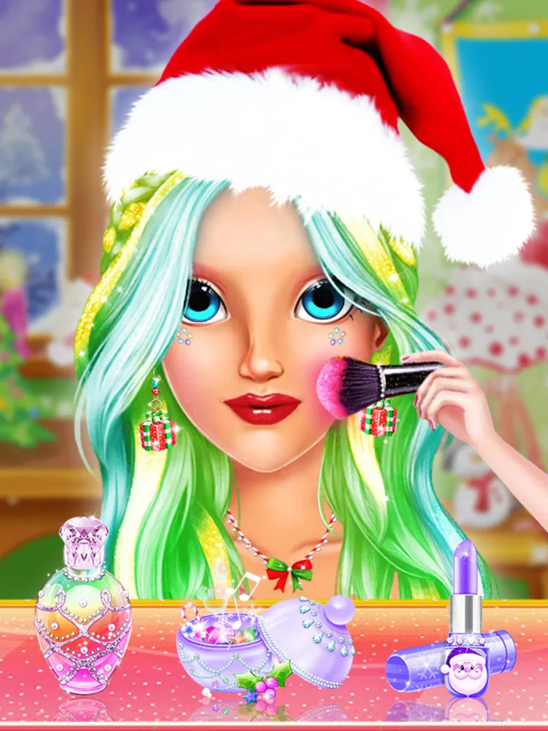 Christmas Princess Makeup Game | Indus Appstore | Screenshot