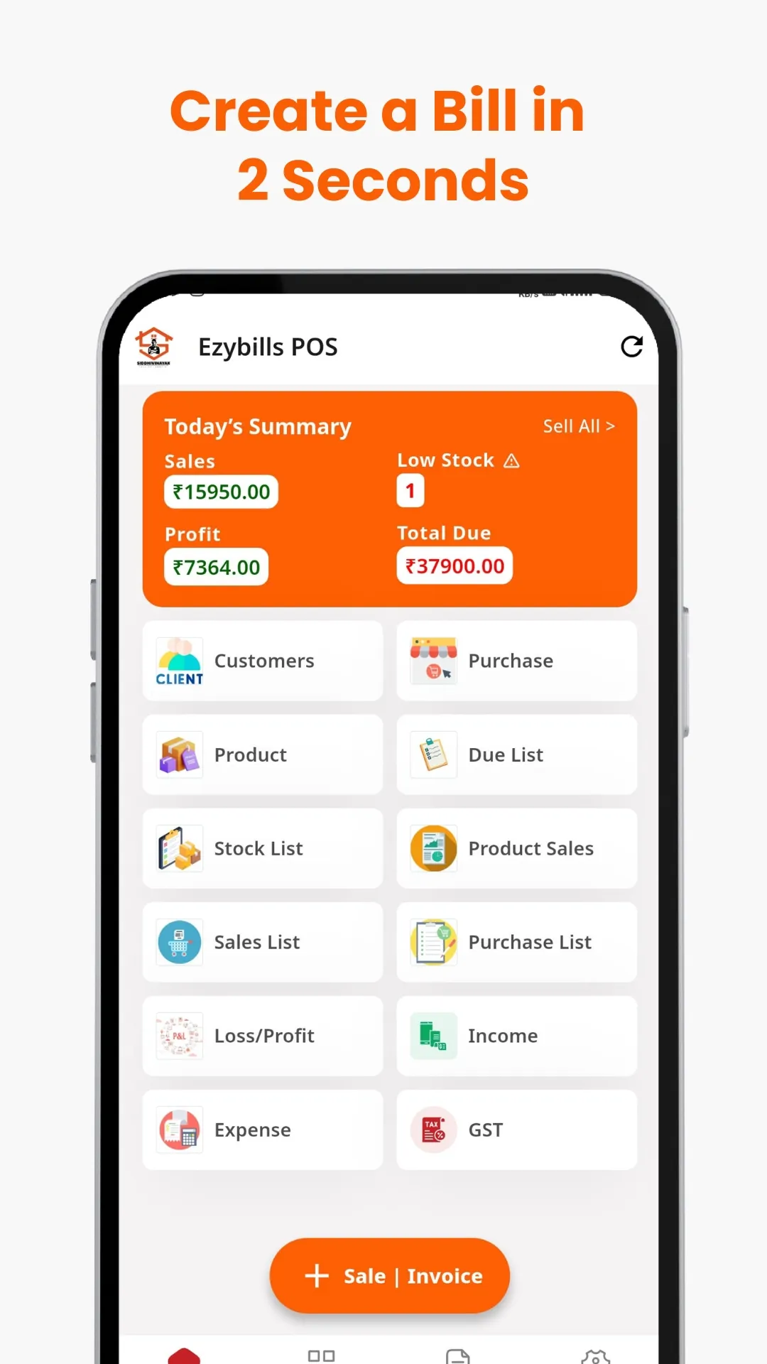 EzyBills - POS & Billing | Indus Appstore | Screenshot