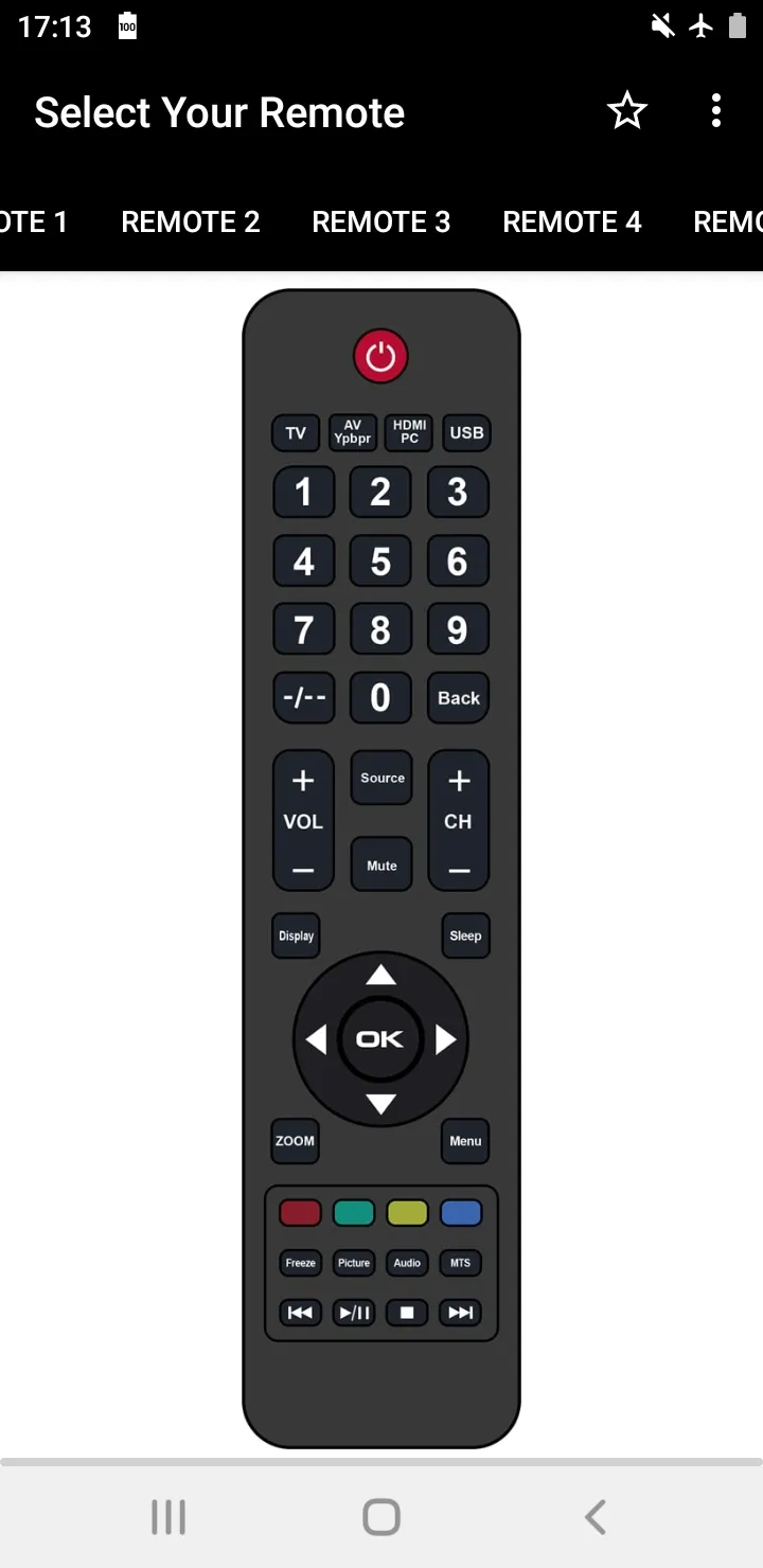 AOC TV Remote | Indus Appstore | Screenshot