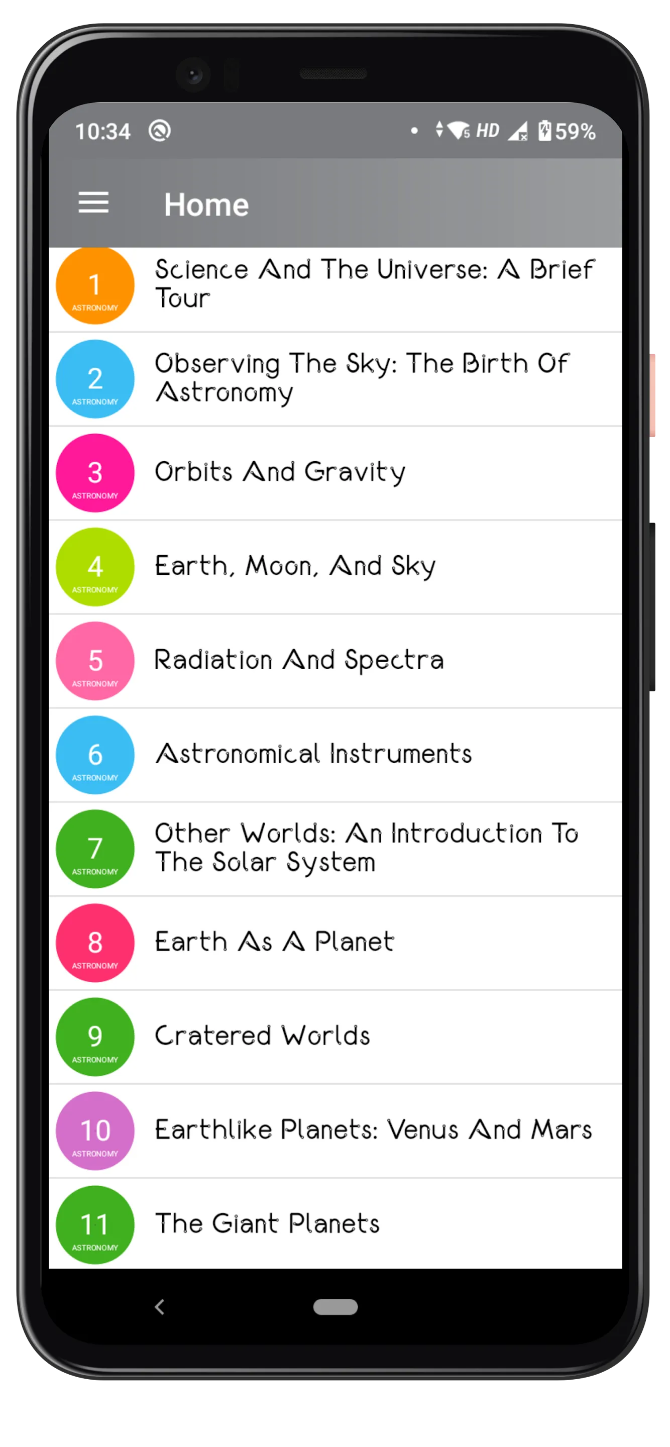 Astronomy | Indus Appstore | Screenshot