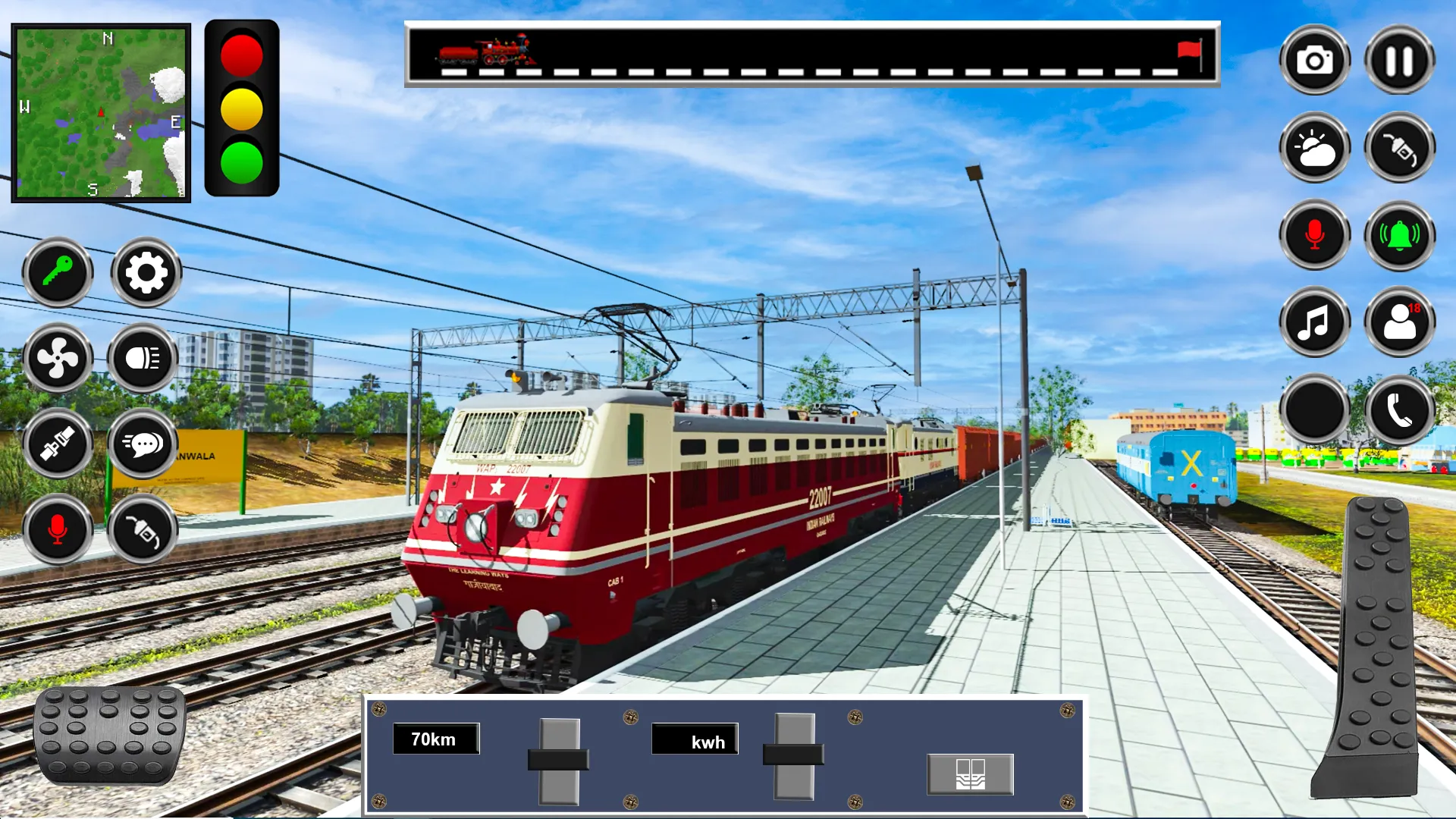 Train Driving Simulator Game | Indus Appstore | Screenshot