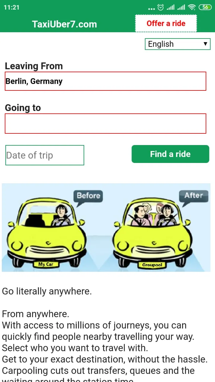 Ridesharing: Carpooling | Indus Appstore | Screenshot