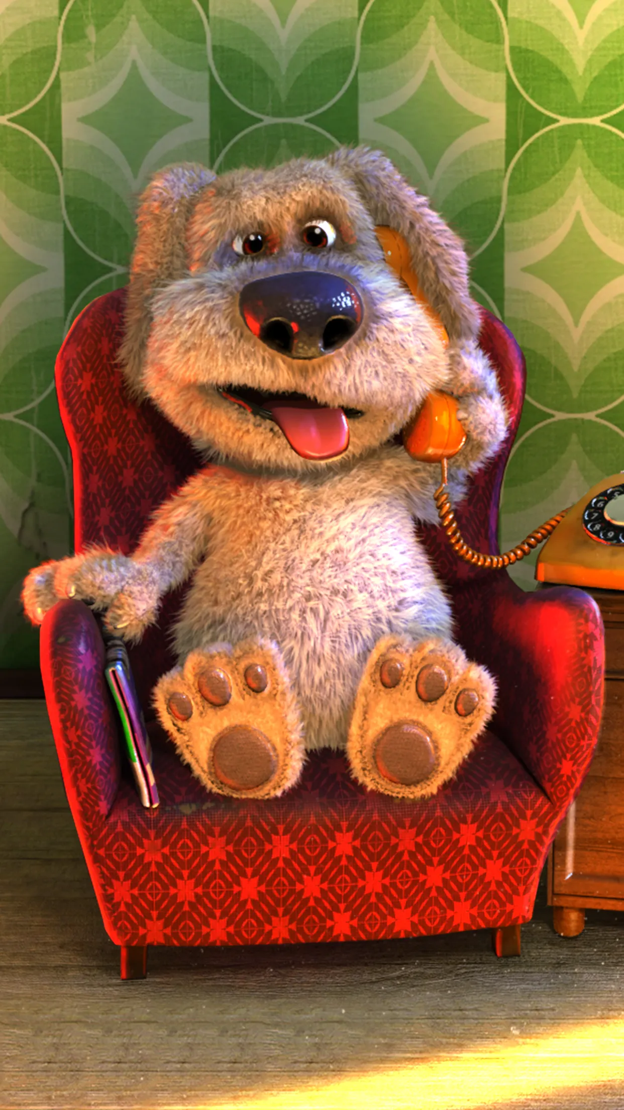 Talking Ben the Dog | Indus Appstore | Screenshot