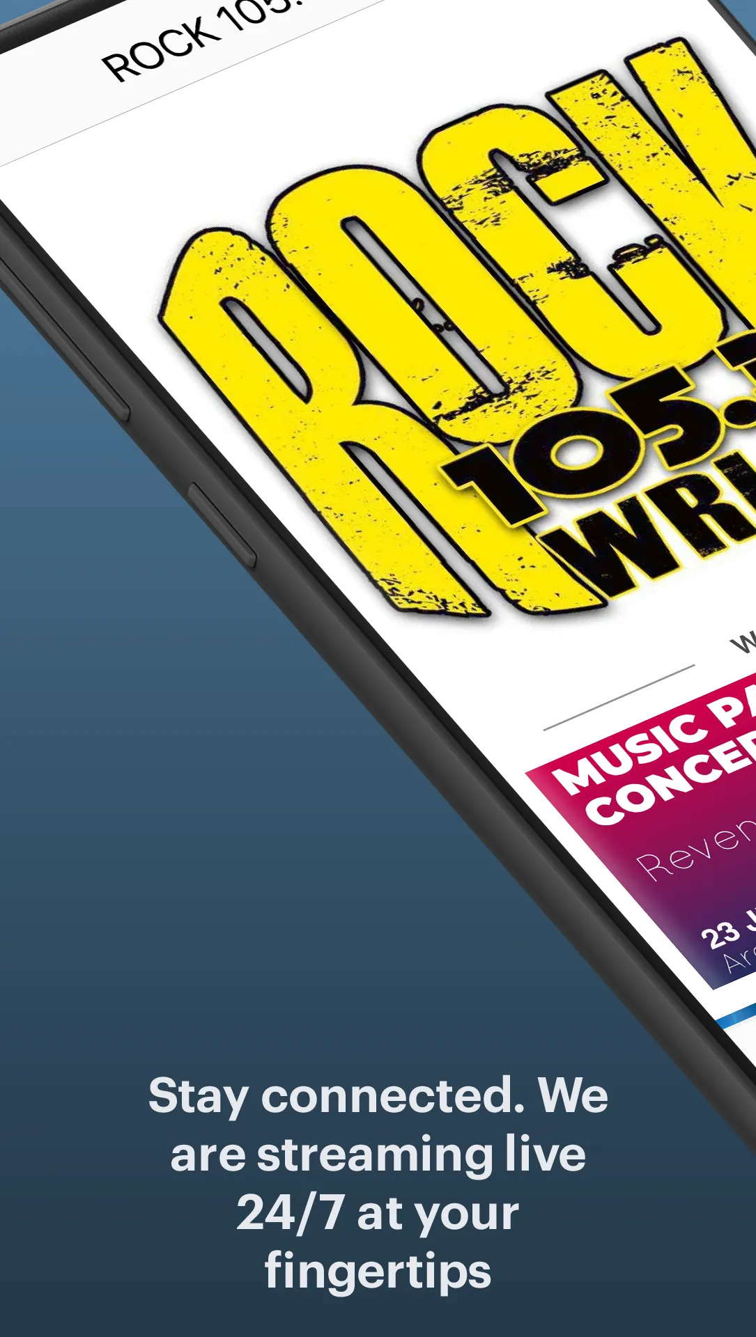 ROCK 105.3 WRLO | Indus Appstore | Screenshot